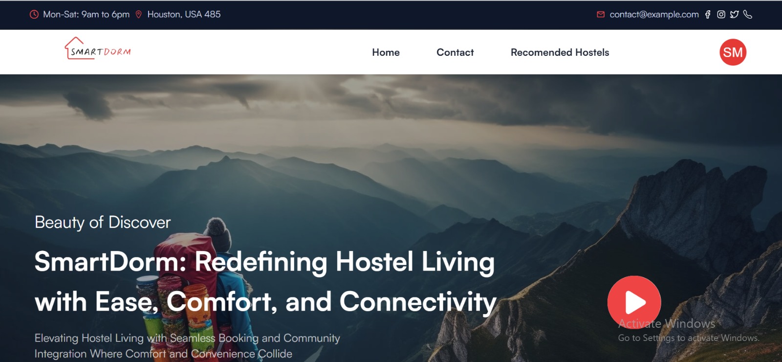 SmartDorm — project preview